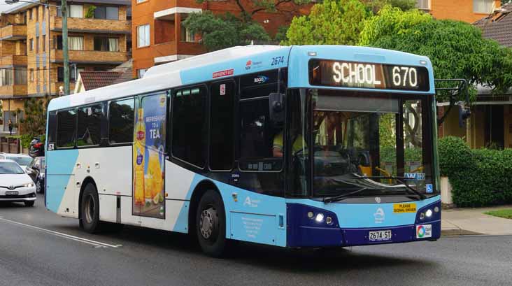 Sydney Buses Scania K280UB Bustech VSTM 2674